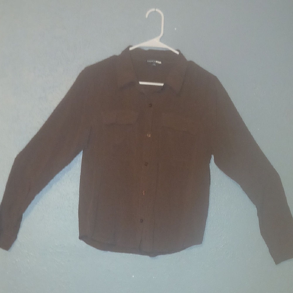 Fashion Nova Rich Brown Fabric